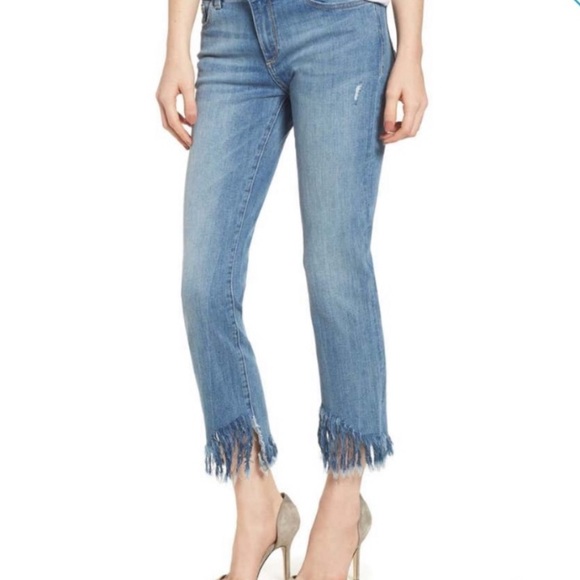DL1961 Denim - DL 1961 Mara Jean fringe hem size 26